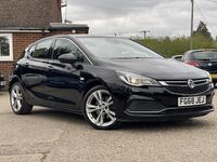 Used Vauxhall Astra SRi 200 HP (147 kW) 2018 Black Hatchback