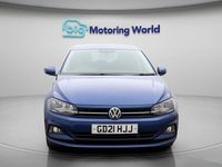 Used VW Polo Match 95 HP (69 kW) 2021 Blue Hatchback