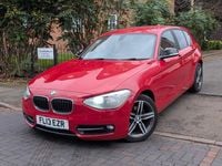 Used BMW 116 Sport Line 2013 Red Hatchback