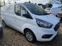 Used Ford Transit Custom Limited 130 HP (95 kW) 2021 White Van