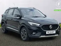 Usado MG ZS Exclusive 106 CV (77 kW) 2021 Negro SUV