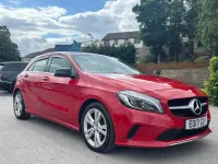 Used Mercedes A200 Premium 2017 Red Hatchback