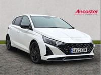 New Hyundai i20 Blackline 90 HP (66 kW) 2026 White Hatchback