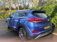 Used Hyundai Tucson GO! 177 HP (130 kW) 2018 Blue SUV