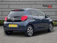 Used Citroën C1 Flair 67 HP (49 kW) 2018 Blue Hatchback