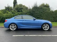 Used BMW 218 M Sport 136 HP (100 kW) 2015 Blue Coupe