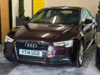 Used Audi A5 S-Line 2014 Red Coupe