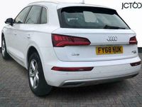 Used Audi Q5 Sport 187 HP (137 kW) 2018 Ibis white, solid SUV
