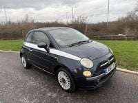 Used Fiat 500 Lounge 2008 Blue Hatchback