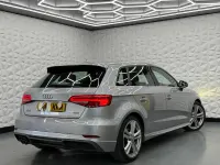Used Audi A3 Sportback S-Line 150 HP (110 kW) 2017 Silver Hatchback