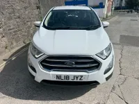 Used Ford Ecosport Zetec 125 HP (91 kW) 2018 White SUV