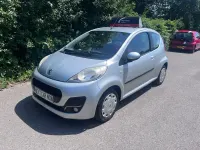Used Peugeot 107 Active 68 HP (50 kW) 2013 Silver Hatchback