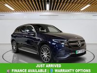 Used Mercedes EQC400 AMG line 300 kW (408 HP) 2023 Blue SUV