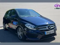 Käytetty Mercedes B220 Executive 174 HP (127 kW) 2018 Sininen Tila-auto