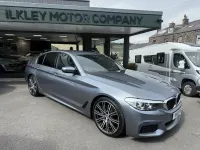 Used BMW 530 M Sport 261 HP (191 kW) 2019 Blue Sedan
