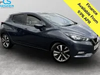 Used Nissan Micra Tekna 92 HP (67 kW) 2022 Grey Hatchback