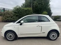 Used Fiat 500 Lounge 69 HP (50 kW) 2012 White Hatchback