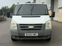 Used Ford Transit 100 HP (73 kW) 2008 White Cabriolet
