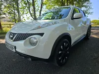 Used Nissan Juke Tekna 110 HP (80 kW) 2012 White SUV