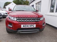 Used Land Rover Range Rover evoque Pure 190 HP (139 kW) 2014 Red SUV