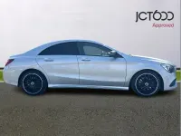 Used Mercedes CLA220 AMG line 168 HP (123 kW) 2019 Silver Coupe
