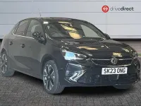 Used Vauxhall Corsa-e Ultimate 100 kW (136 HP) 2023 Black Hatchback