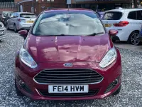 Used Ford Fiesta Titanium 98 HP (72 kW) 2014 Red Hatchback
