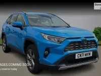 Used Toyota RAV4 Design 218 HP (160 kW) 2021 Blue SUV