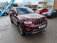 Used Jeep Grand Cherokee Limited 247 HP (181 kW) 2017 Red SUV