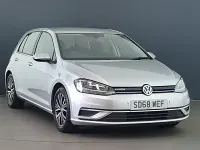 Used VW Golf VII SE 130 HP (95 kW) 2018 Silver Hatchback
