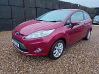 Used Ford Fiesta Zetec 2011 Red Hatchback