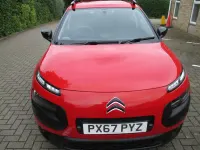 Used Citroën C4 Cactus Feel 82 HP (60 kW) 2017 Red Hatchback