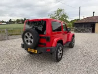 Used Jeep Wrangler Overland 200 HP (147 kW) 2017 Red SUV