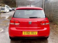 Begagnad VW Golf VI 79 HK (58 kW) 2011 Röd Halvkombi