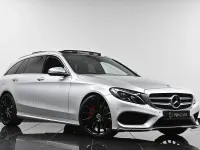 Used Mercedes C250 AMG Line Premium 204 HP (150 kW) 2018 Silver Estate