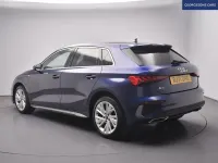 Used Audi A3 Sportback S-Line 2021 Blue Hatchback
