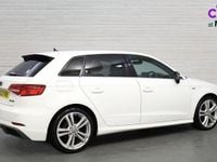 Used Audi A3 S-Line 150 HP (110 kW) 2020 White Hatchback