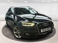 Begagnad Audi Q3 S-line plus 2014 Svart SUV