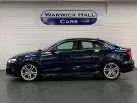 Used Audi A3 S-Line 2018 Blue Sedan
