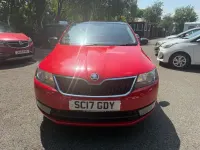 Used Skoda Rapid Sport 110 HP (80 kW) 2017 Red Hatchback