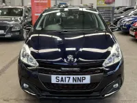 Used Peugeot 208 GT-line 108 HP (79 kW) 2017 Blue Hatchback
