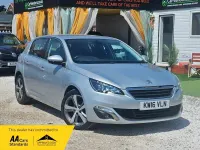 Used Peugeot 308 Allure 130 HP (95 kW) 2016 Silver Hatchback