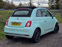 Used Fiat 500C Lounge 2016 Green Cabriolet