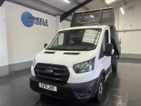 Used Ford Transit 130 HP (95 kW) 2021 White Cabriolet