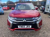 Used Mitsubishi Outlander P-HEV 2015 Red Estate
