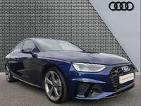 Used Audi S4 Black Edition 347 HP (255 kW) 2020 Blue Sedan