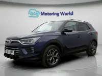 Used SsangYong Korando 163 HP (119 kW) 2021 Blue Estate