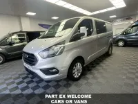 Used Ford Transit Custom Limited 130 HP (95 kW) 2023 Silver Van