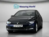 Used VW Golf VIII Style 150 HP (110 kW) 2021 Blue Hatchback
