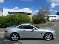 Used Mercedes SL500 435 HP (319 kW) 2013 Iridium silver metallic Cabriolet